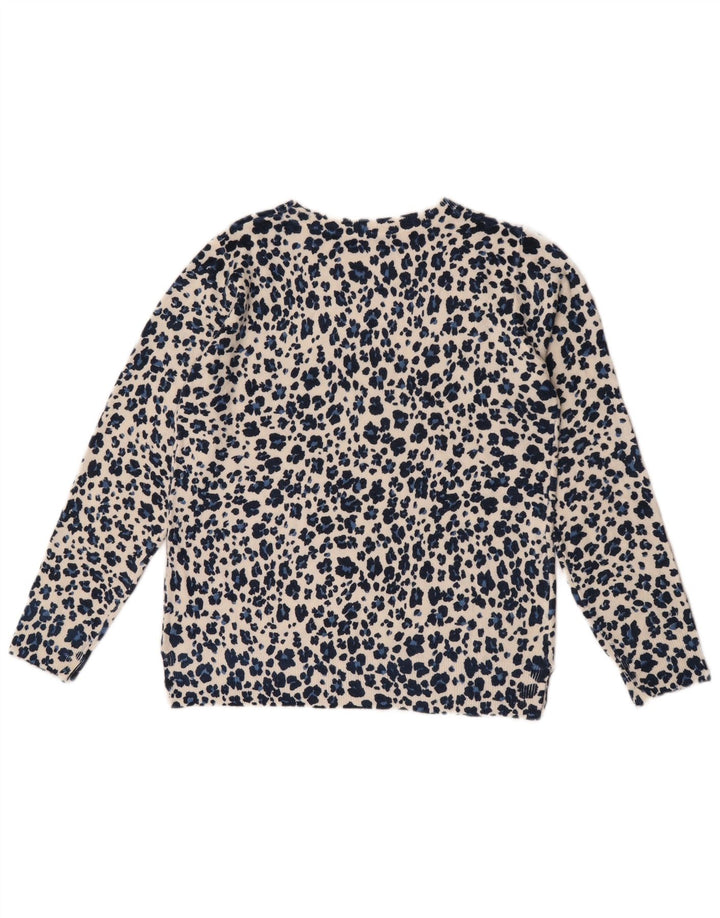 Maglione maglione girocollo da donna Marks & Spencer UK 12 Blu medio