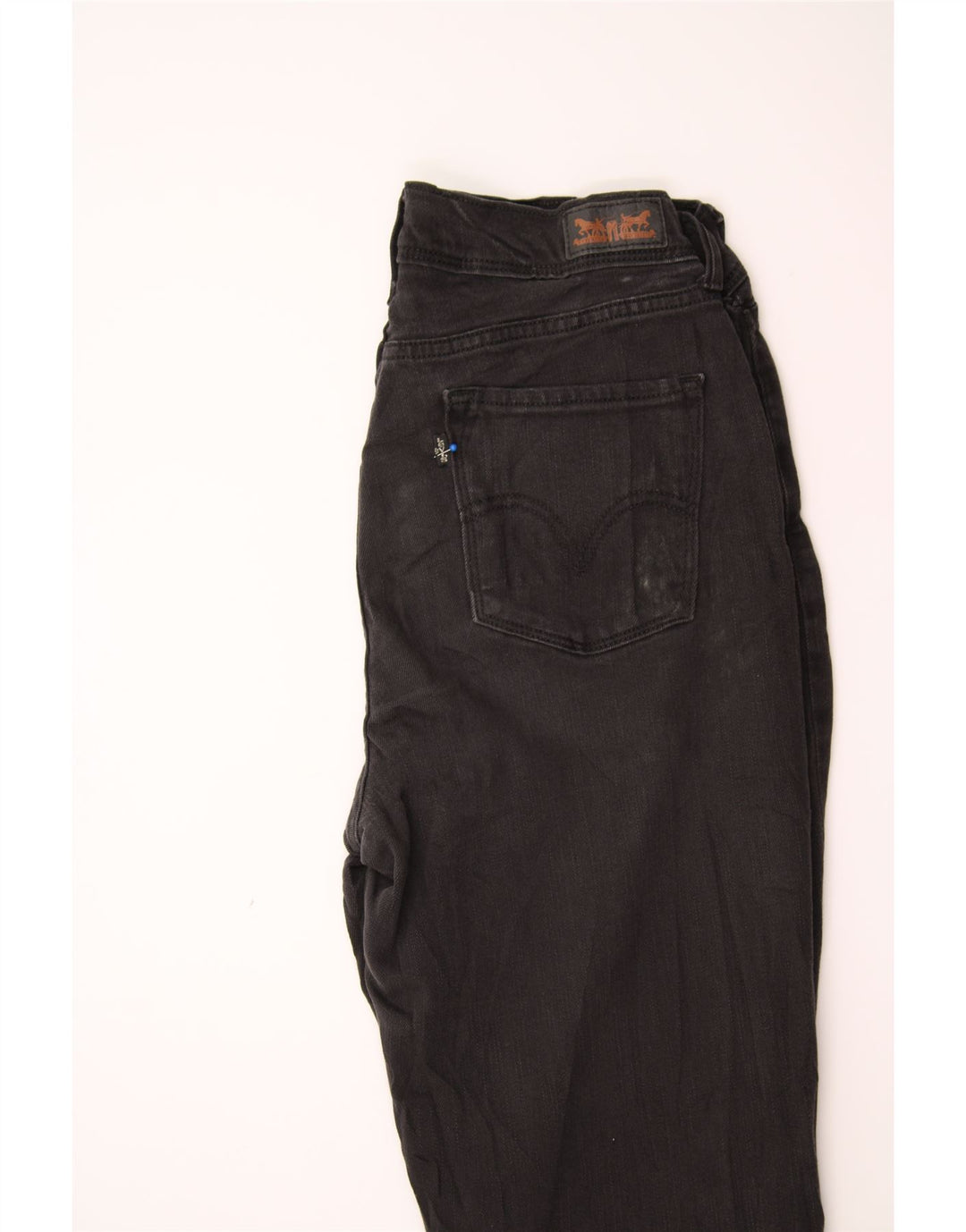 LEVI'S Womens 512 Skinny Jeans US 8 Medium W28 L30 Black Vintage Levi's and Second-Hand Levi's from Messina Hembry 