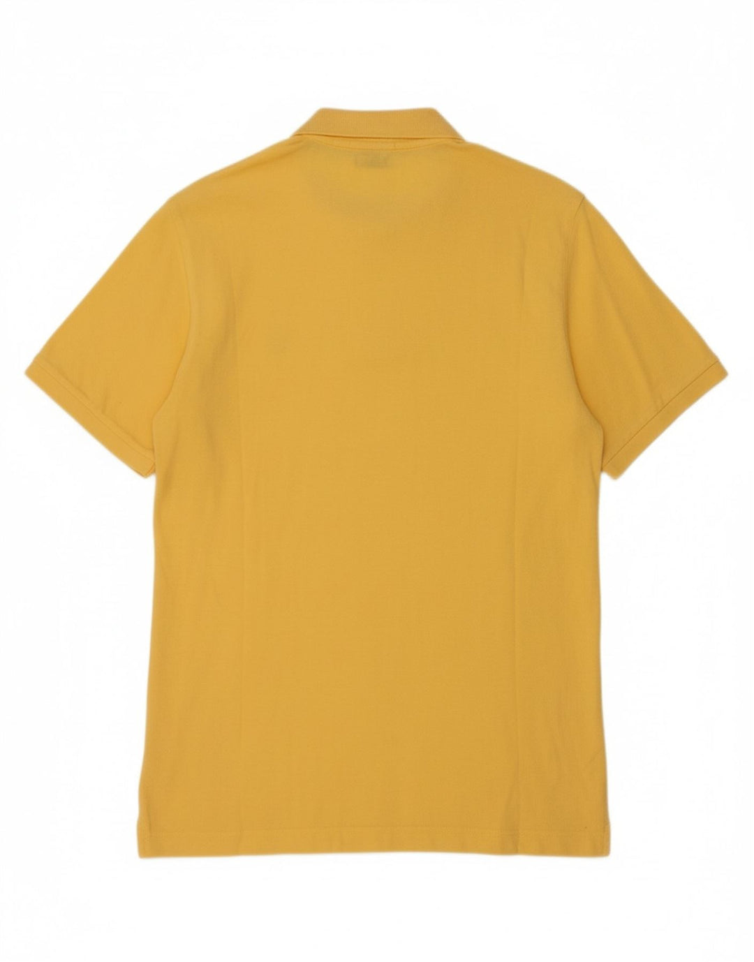 SERGIO TACCHINI Mens Polo Shirt Medium Yellow Cotton Vintage Sergio Tacchini and Second-Hand Sergio Tacchini from Messina Hembry 