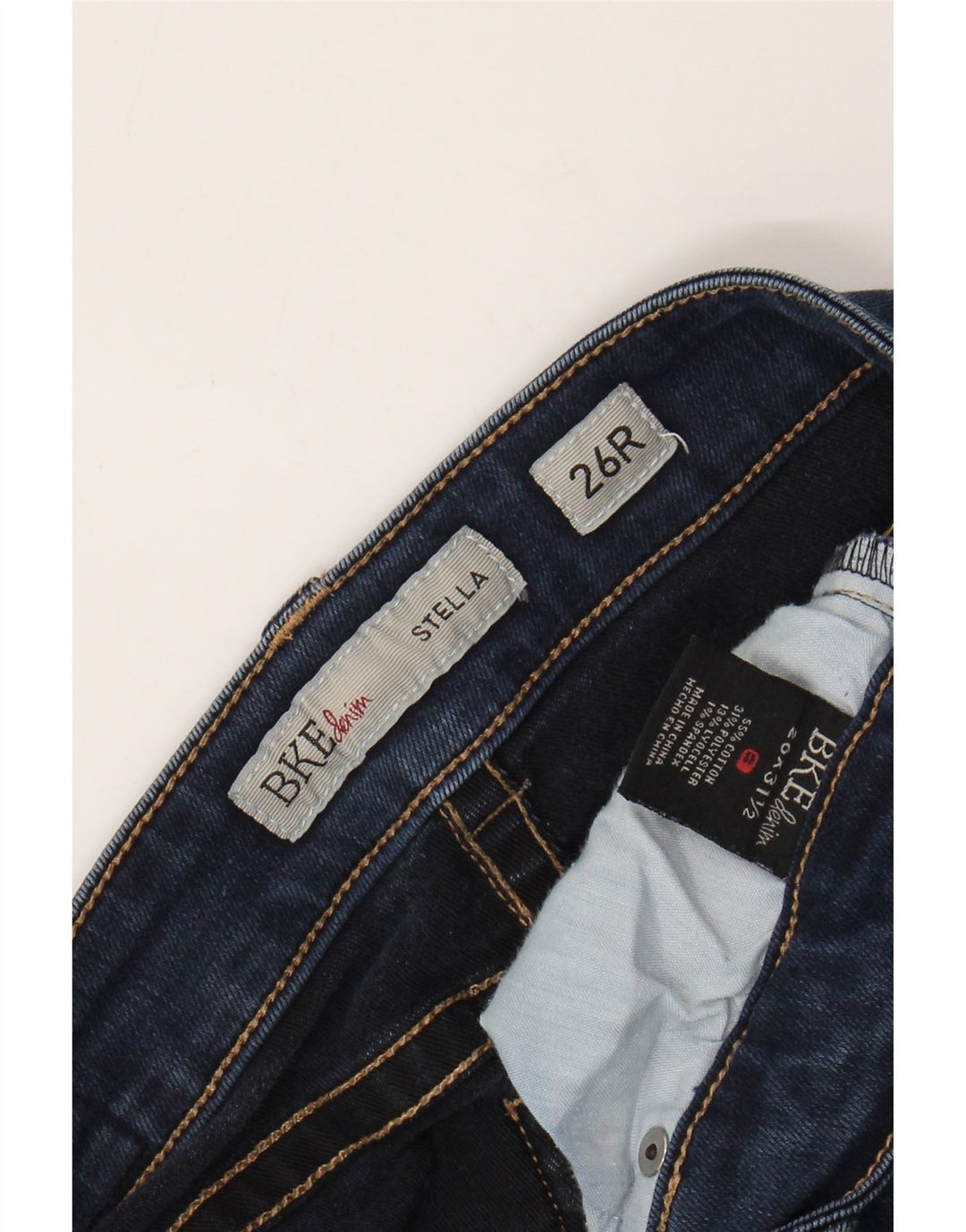 Jeans skinny Stella da donna BKE W26 L31 cotone blu