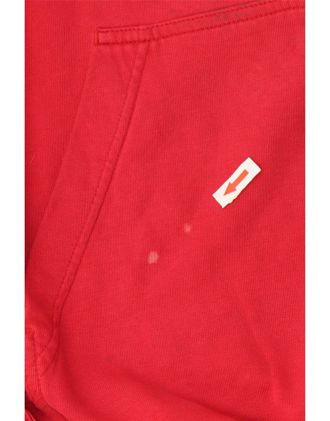 Felpa da donna Marks & Spencer vestibilità comoda maglione UK 16/18 grande rosso