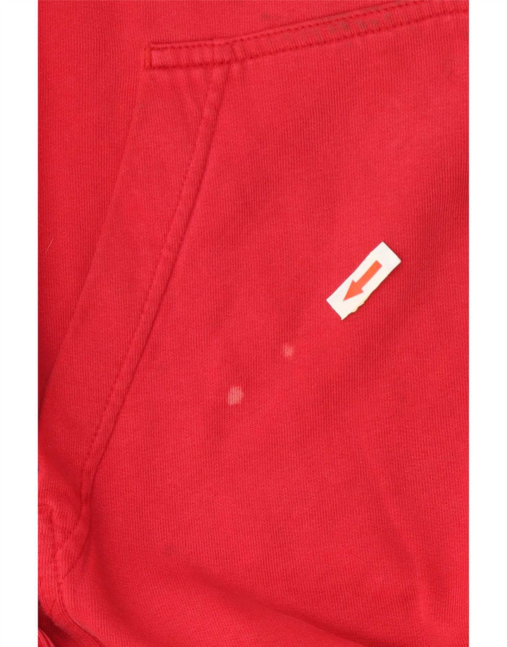 Felpa da donna Marks & Spencer vestibilità comoda maglione UK 16/18 grande rosso