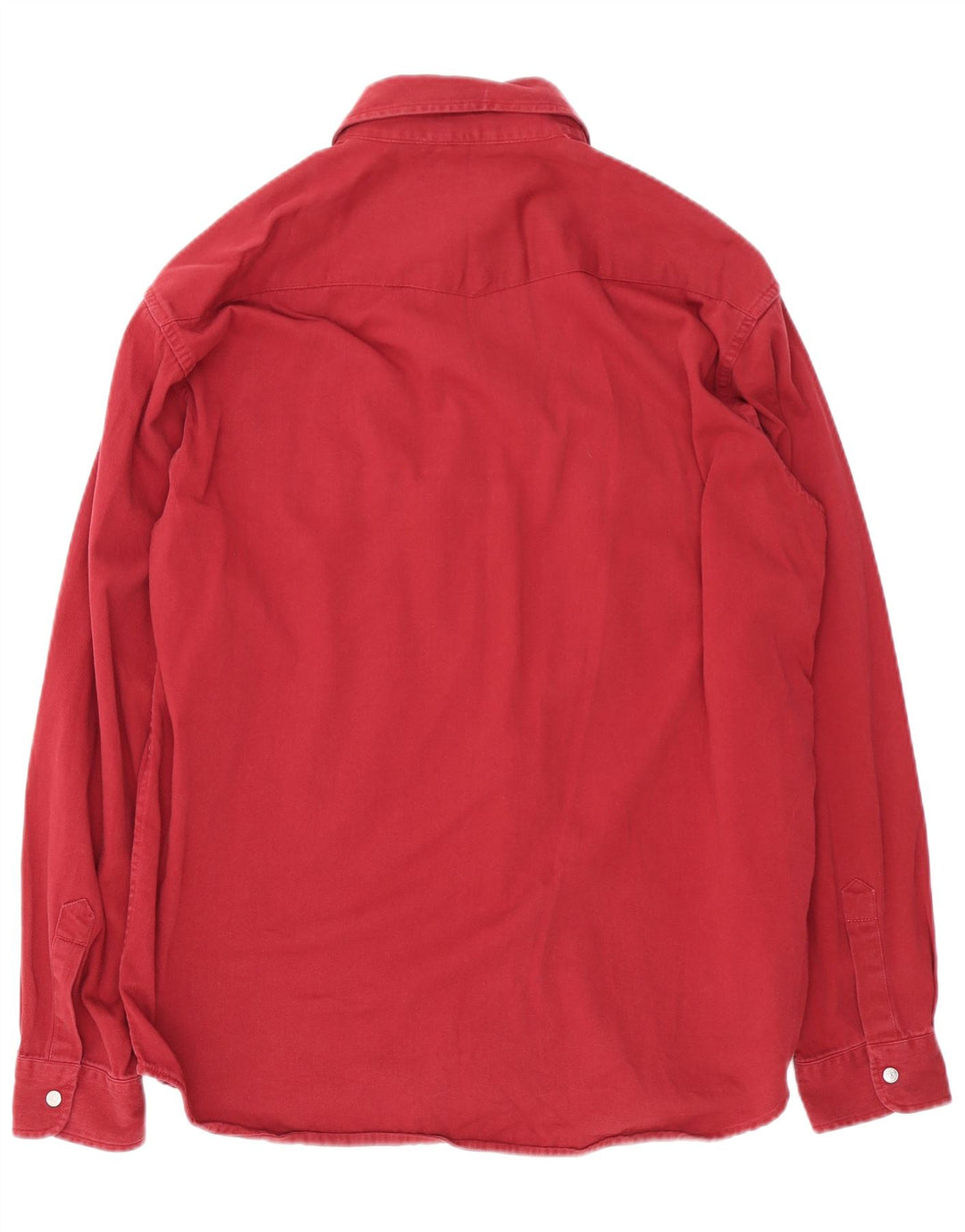 CARRERA Camicia di jeans da uomo XL in cotone bordeaux