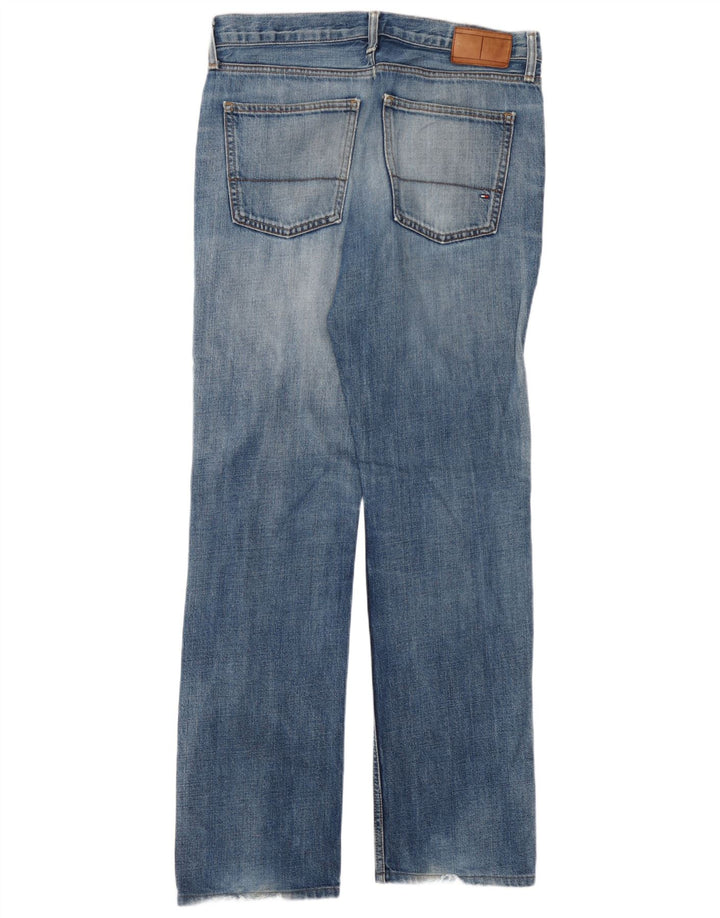 Jeans dritti da uomo Tommy Hilfiger W32 L34 cotone blu