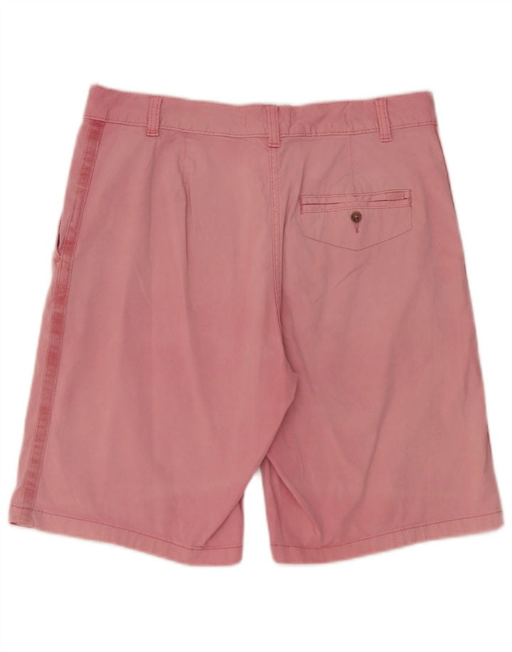 Pantaloncini chino da donna Marks & Spencer UK 12 medi W32 cotone rosa