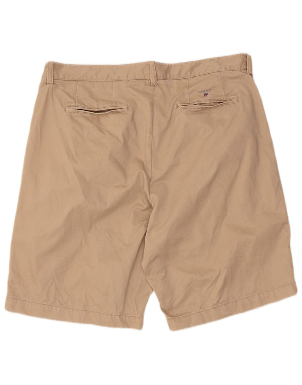 Pantaloncini chino da uomo Gant W38 XL in cotone beige