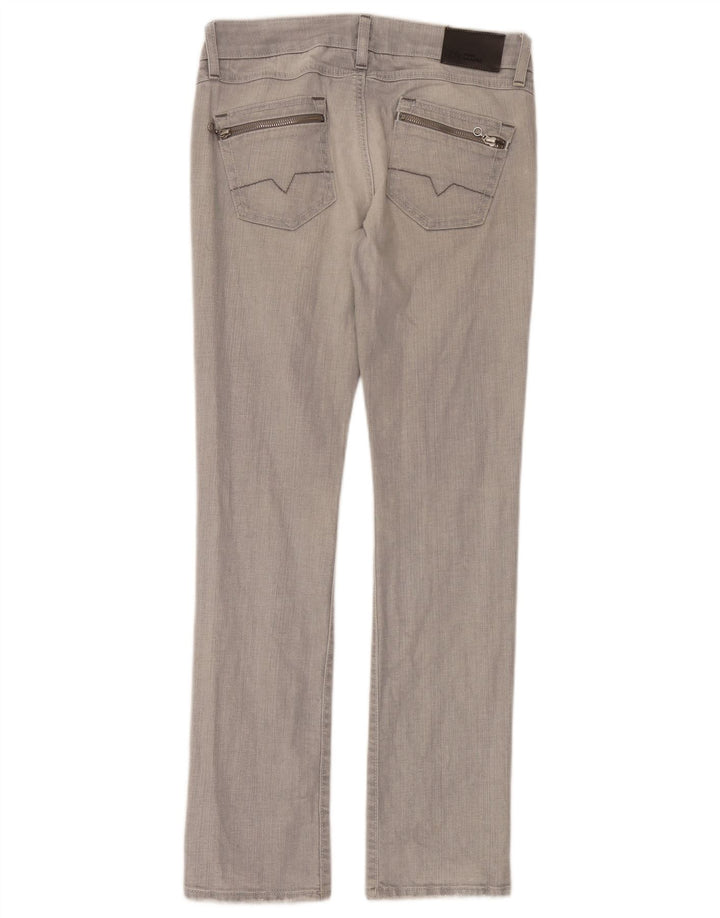 Jeans slim da donna Hugo Boss W28 L32 cotone grigio