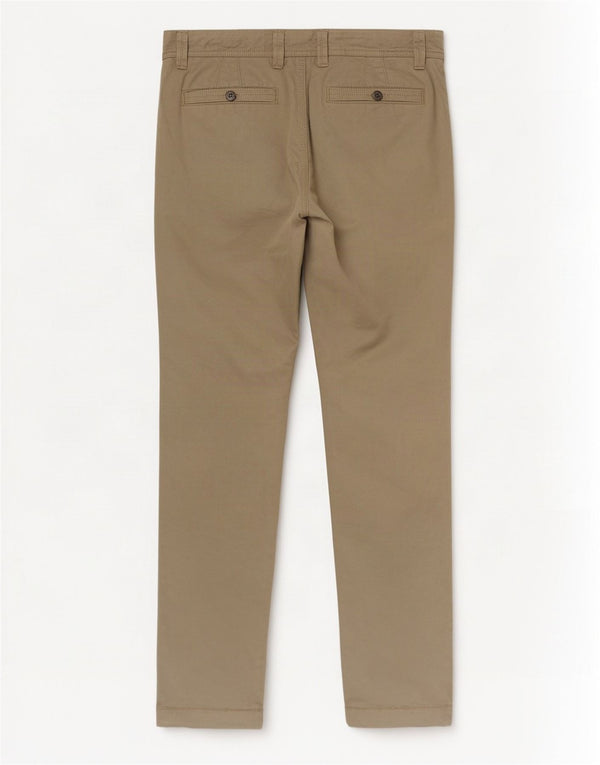 Fat Face Mens Classic Fit Straight Chino Trousers W34 L34 Beige Cotton