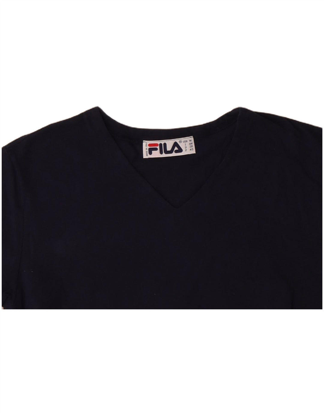 T-shirt Donna FILA Top IT 44 Medio Blu Navy Cotone