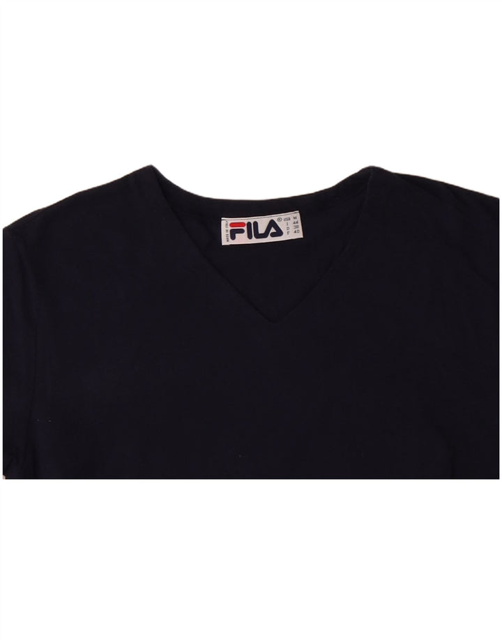 T-shirt Donna FILA Top IT 44 Medio Blu Navy Cotone