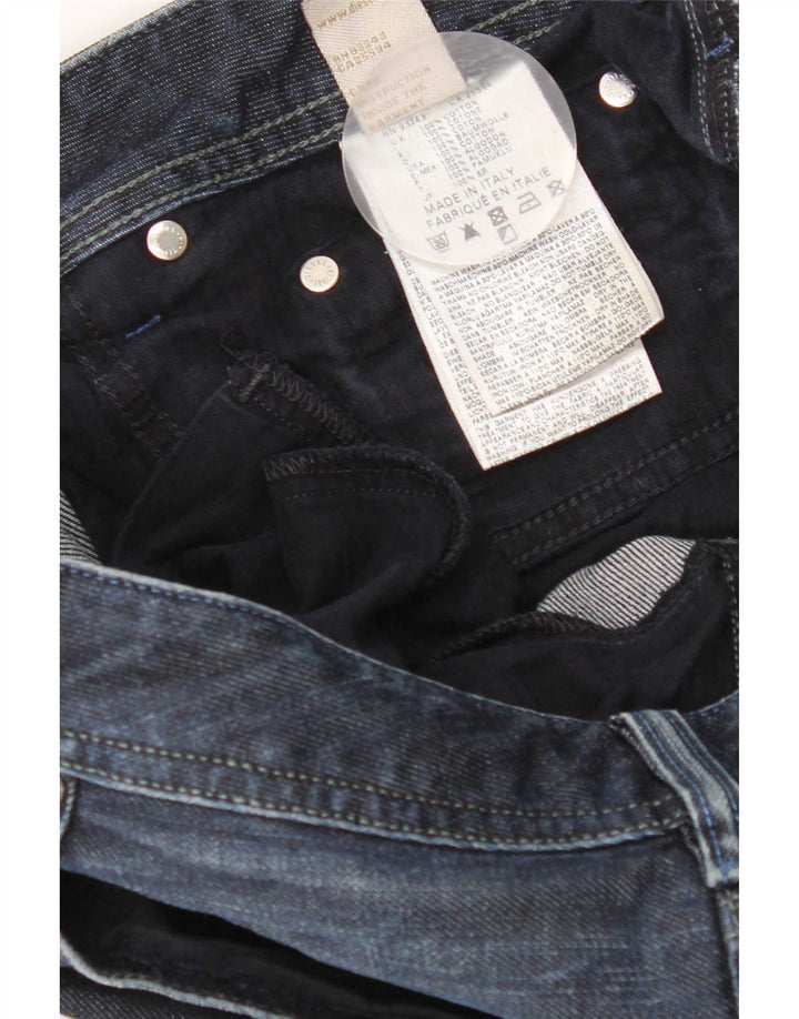 Jeans Bootcut da uomo Diesel W36 L33 in cotone blu navy