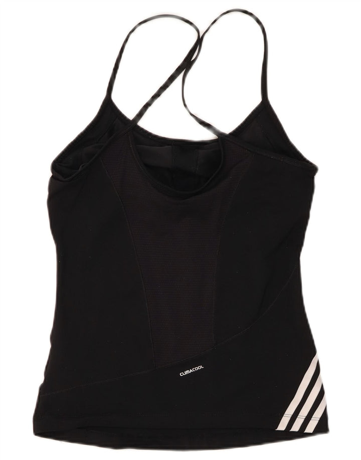 Top ADIDAS da donna Climacool Cami Top UK 8 piccolo nylon nero