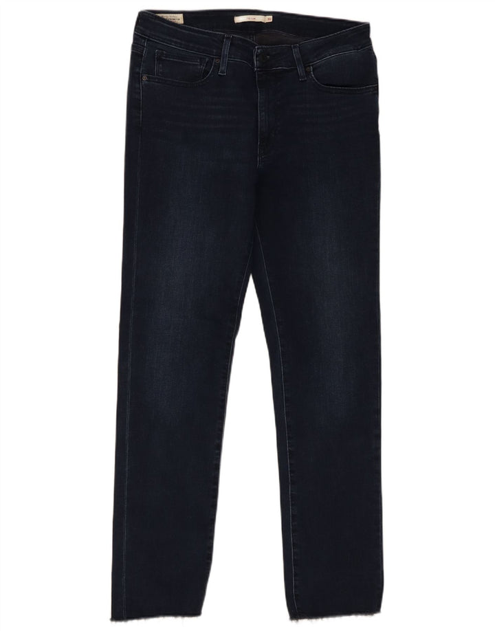 Jeans Levi's da donna 712 slim W30 L29 cotone blu navy