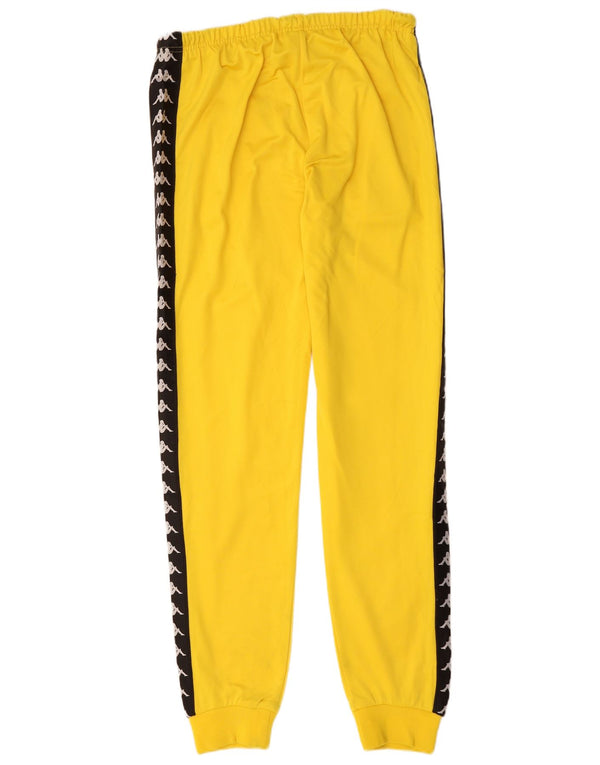 Pantaloni da tuta con grafica KAPPA da uomo Joggers XL Giallo Colourblock