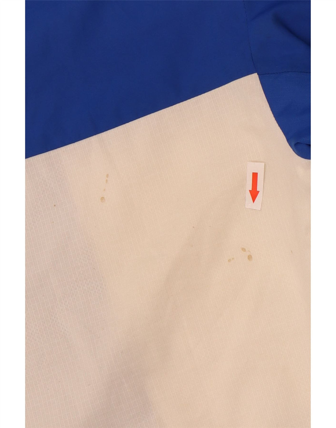 Giacca da ginnastica da uomo con cappuccio Adidas, piccola, in poliestere color block blu