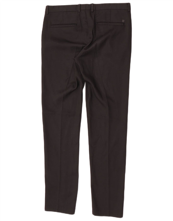 Pantaloni chino slim da uomo Zara EU 40 medi W31 L32 neri