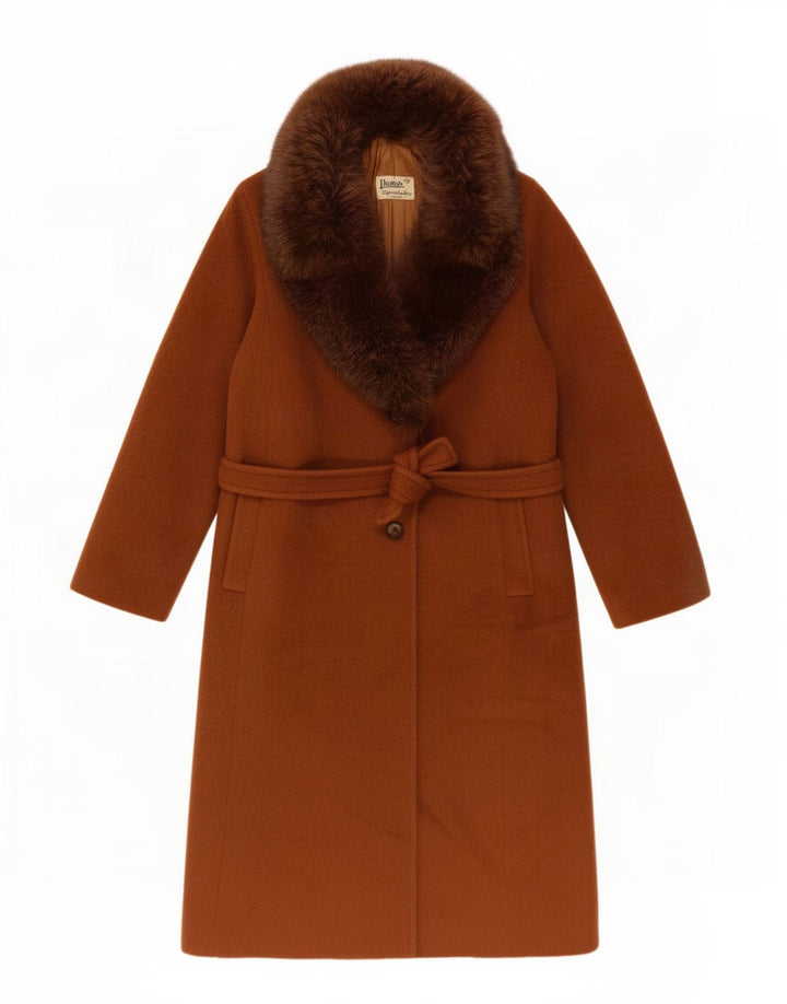 Cappotto da donna Herno EU 50 2XL Mohair marrone
