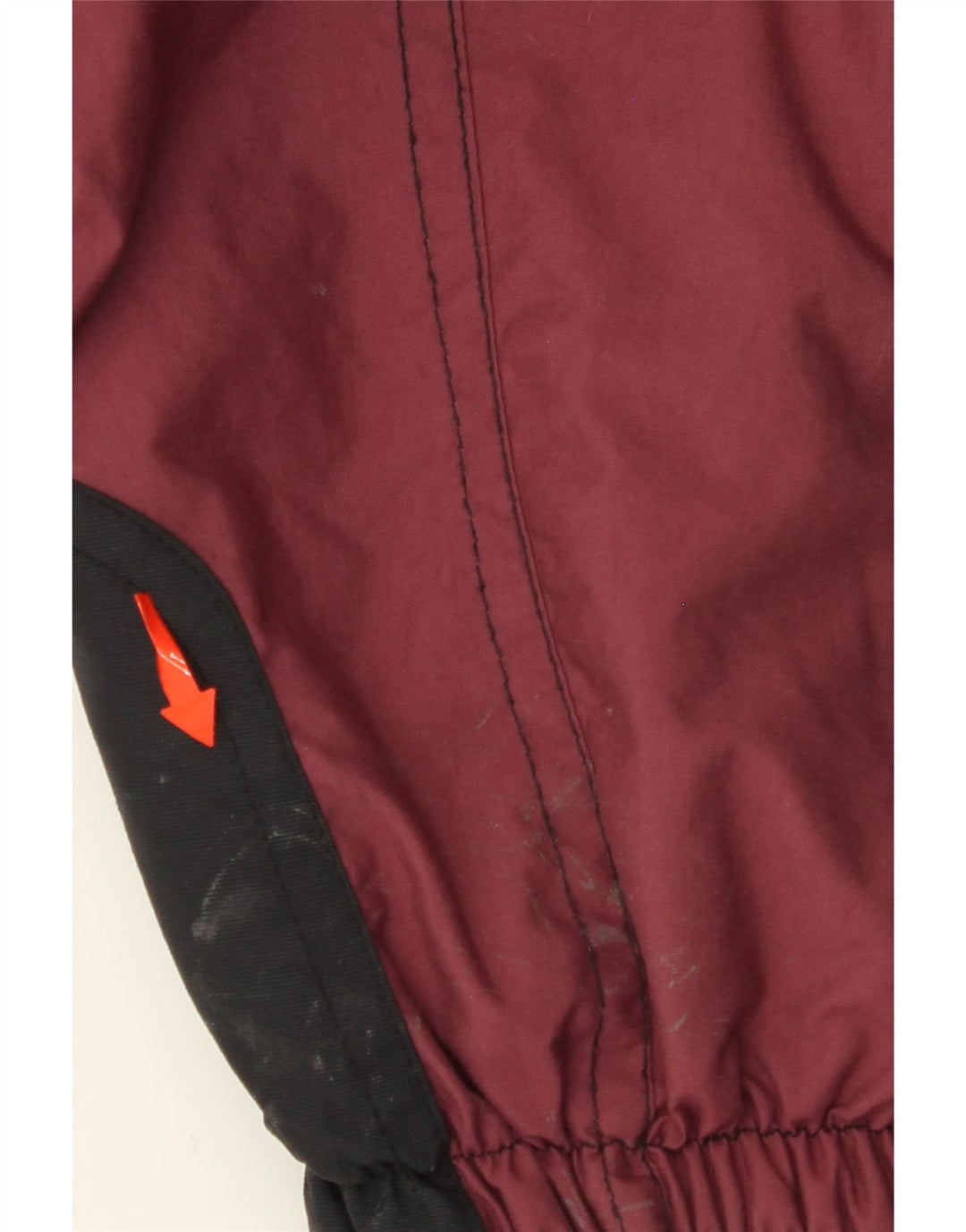 Tuta da sci da uomo ELLESSE IT 52 XL Poliammide color block bordeaux