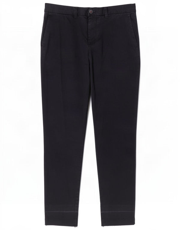Pantaloni chino slim fit da uomo Tommy Hilfiger W34 L30 cotone blu navy