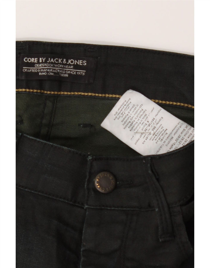 JACK & JONES Mens Slim Jeans W29 L32 Black Cotton Vintage Jack & Jones and Second-Hand Jack & Jones from Messina Hembry 