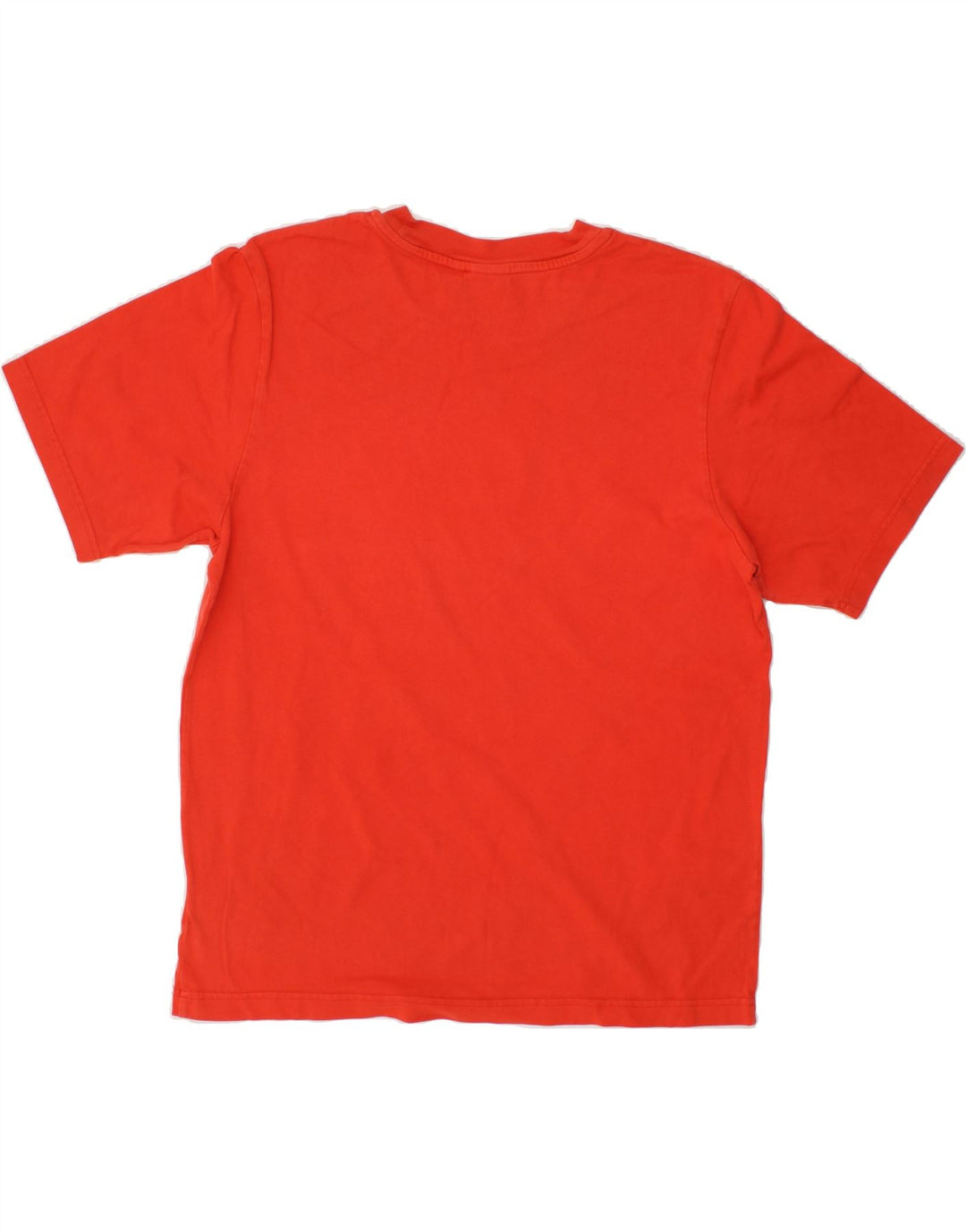 ADIDAS Mens Graphic T-Shirt Top Medium Orange Cotton Vintage Adidas and Second-Hand Adidas from Messina Hembry 