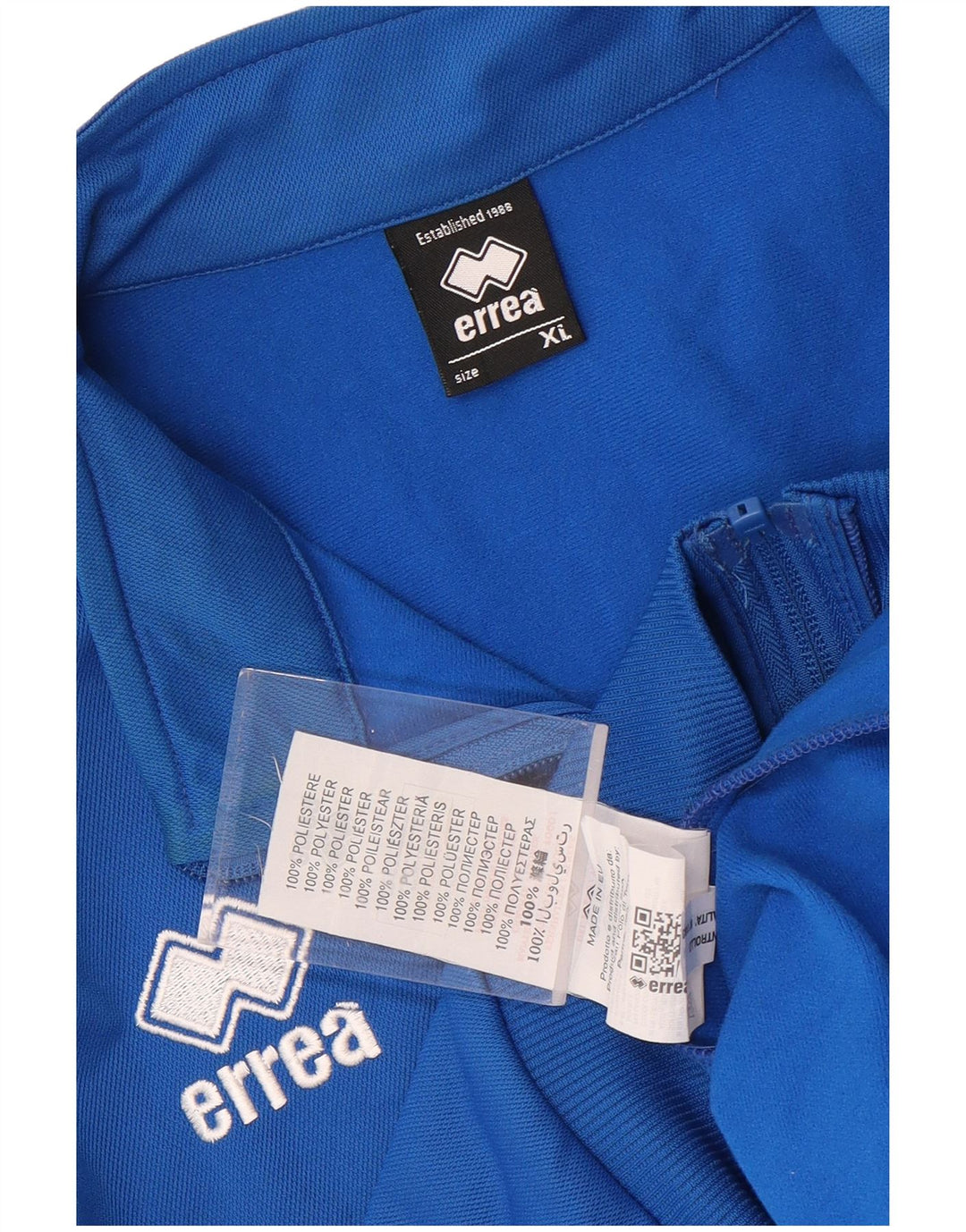 Giacca da tuta da uomo Errea XL Blu in poliestere color block