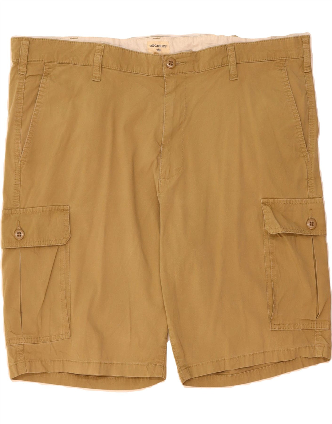 DOCKERS Mens Cargo Shorts W42 2XL  Brown Cotton Vintage Dockers and Second-Hand Dockers from Messina Hembry 