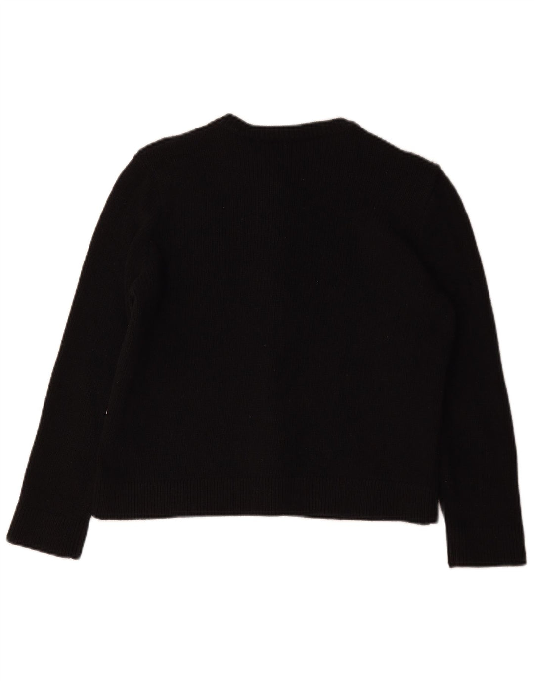 Maglione cardigan da donna Zara UK 14 poliestere nero medio