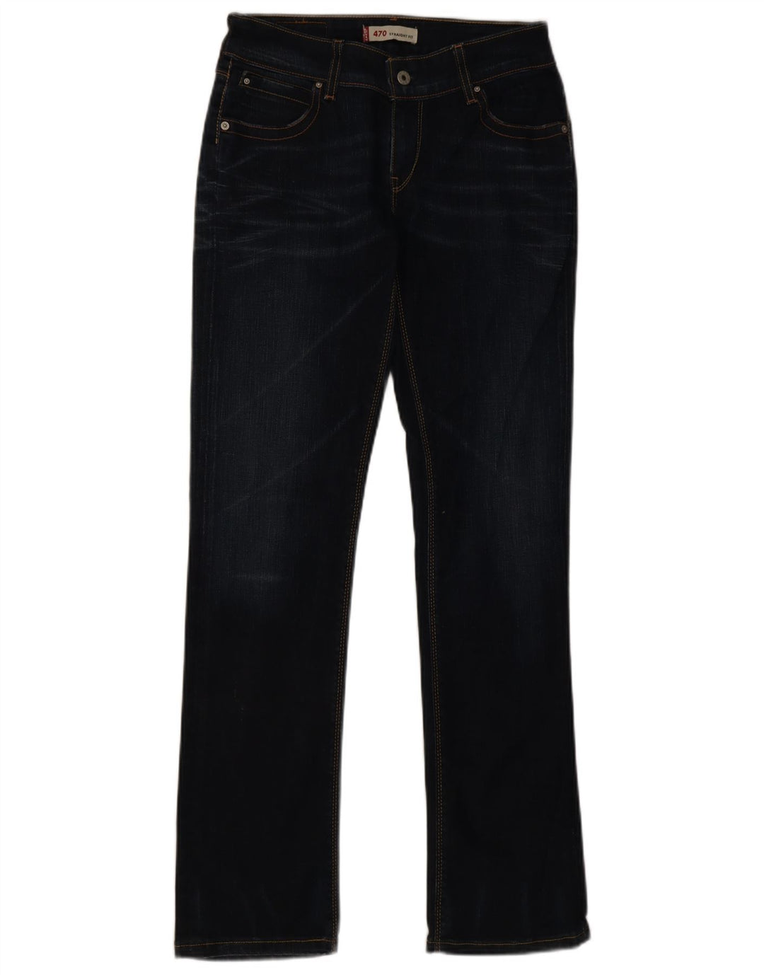 Jeans dritti Levi's 470 da donna W30 L33 Blu navy