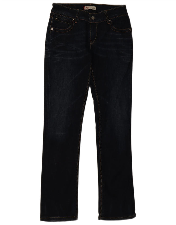 Jeans dritti Levi's 470 da donna W30 L33 Blu navy