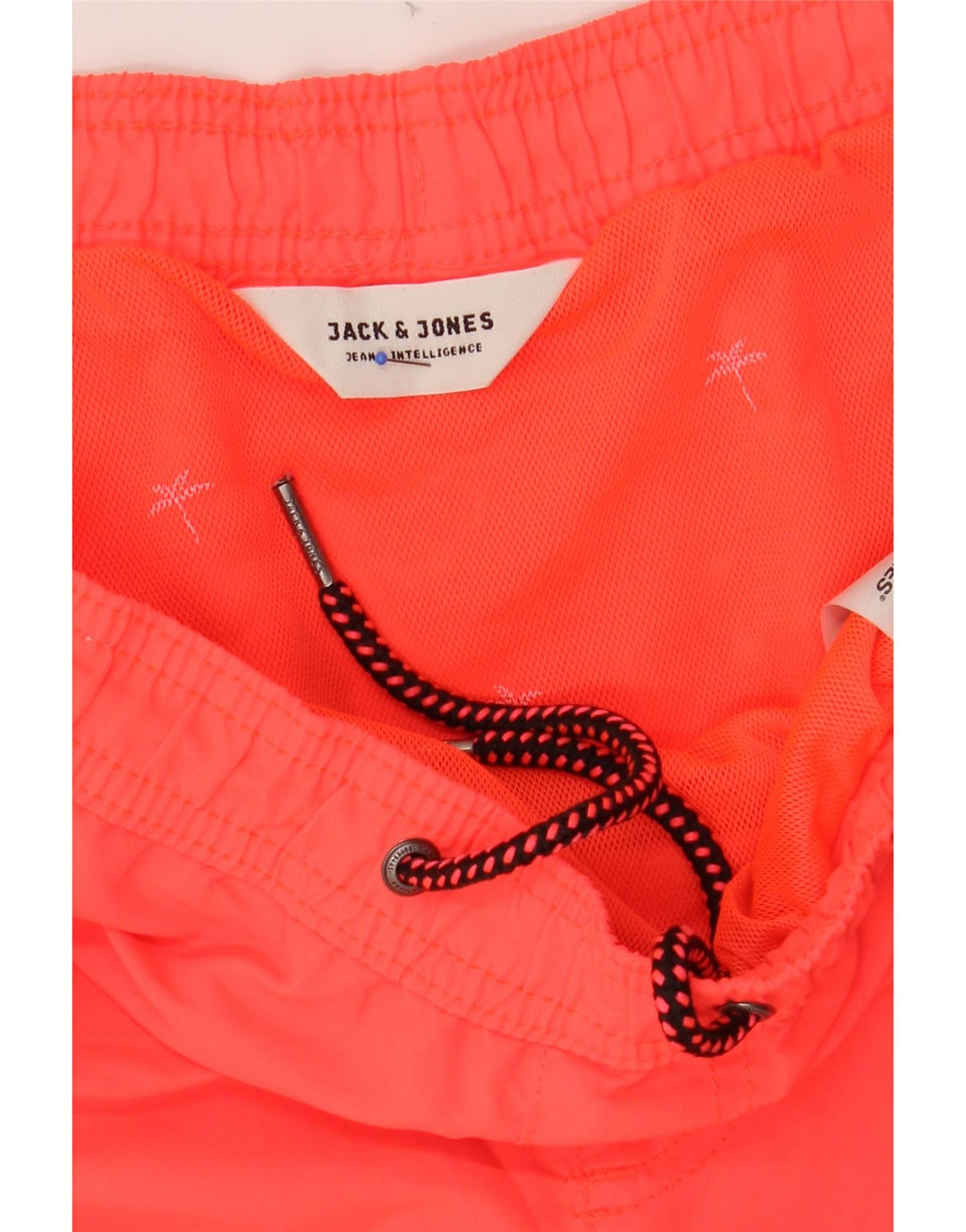 JACK & JONES Mens Swimming Shorts Medium  Orange Polyester