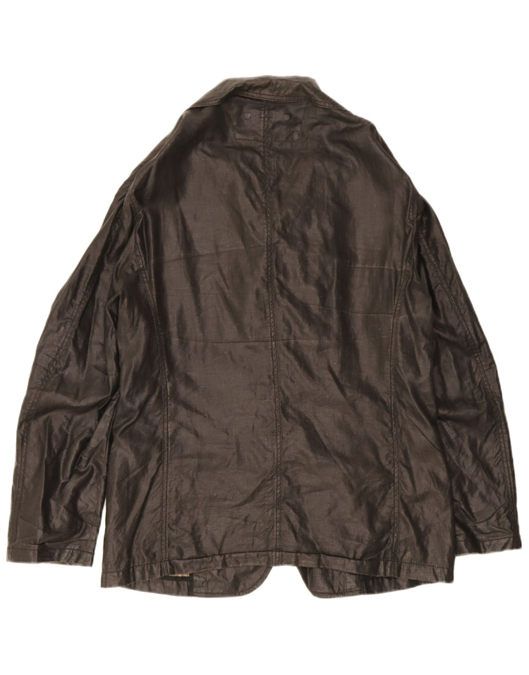 Giacca blazer da uomo a 2 bottoni Armani Collezioni UK 38 media nera