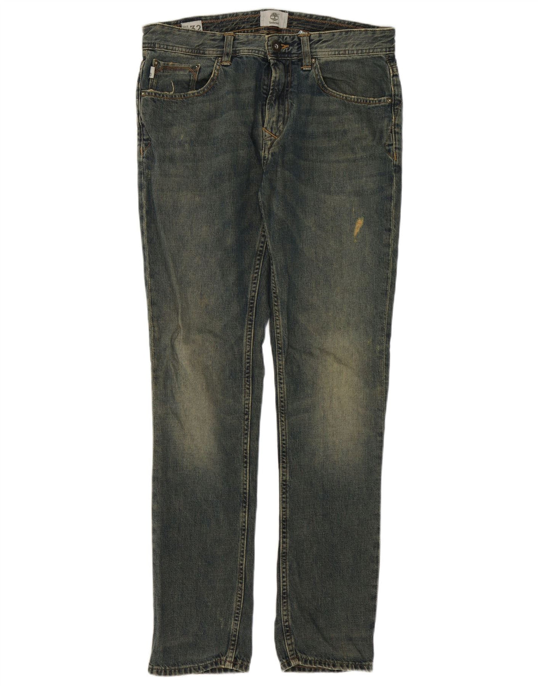 Jeans slim da uomo Timberland W32 L32 cotone blu
