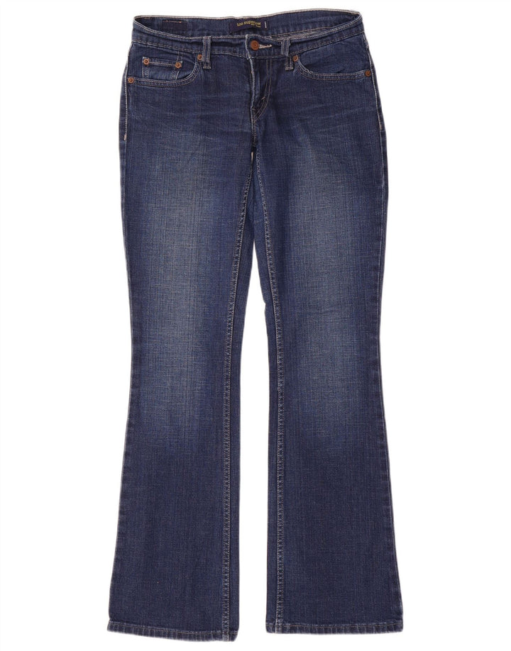 Levi's Donna 524 Jeans Bootcut a vita bassa US 5 Medio W30 L32 Cotone Blu