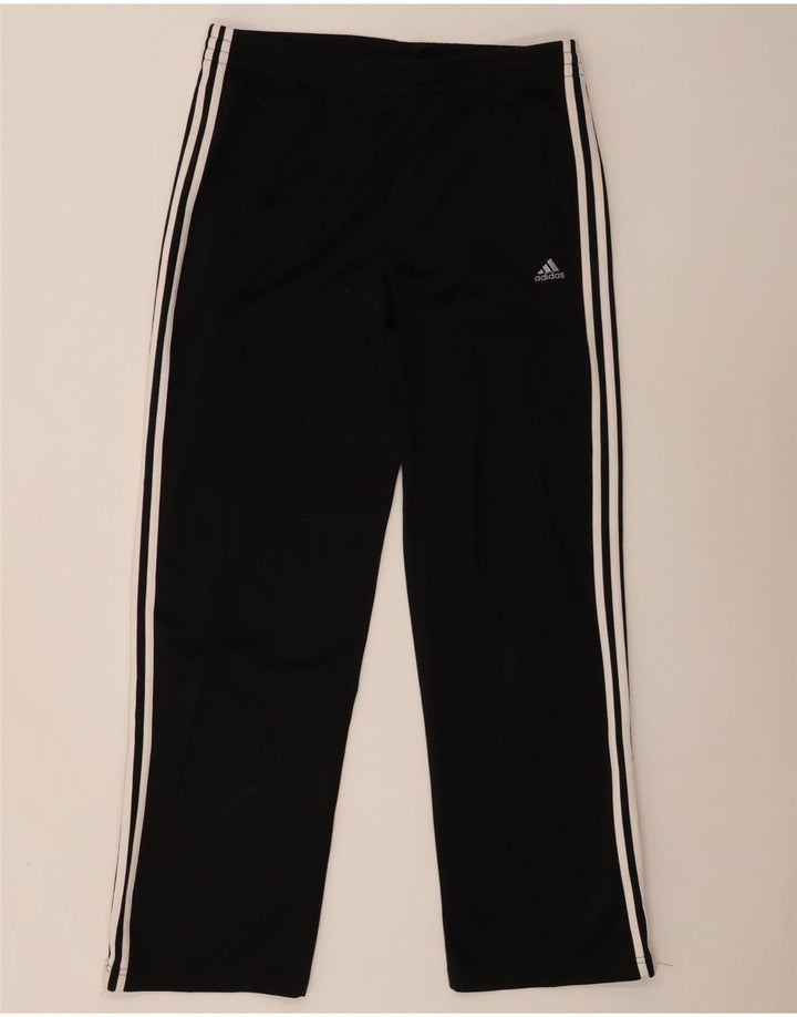 Pantaloni da tuta Adidas Clima 365 da uomo grandi in poliestere nero