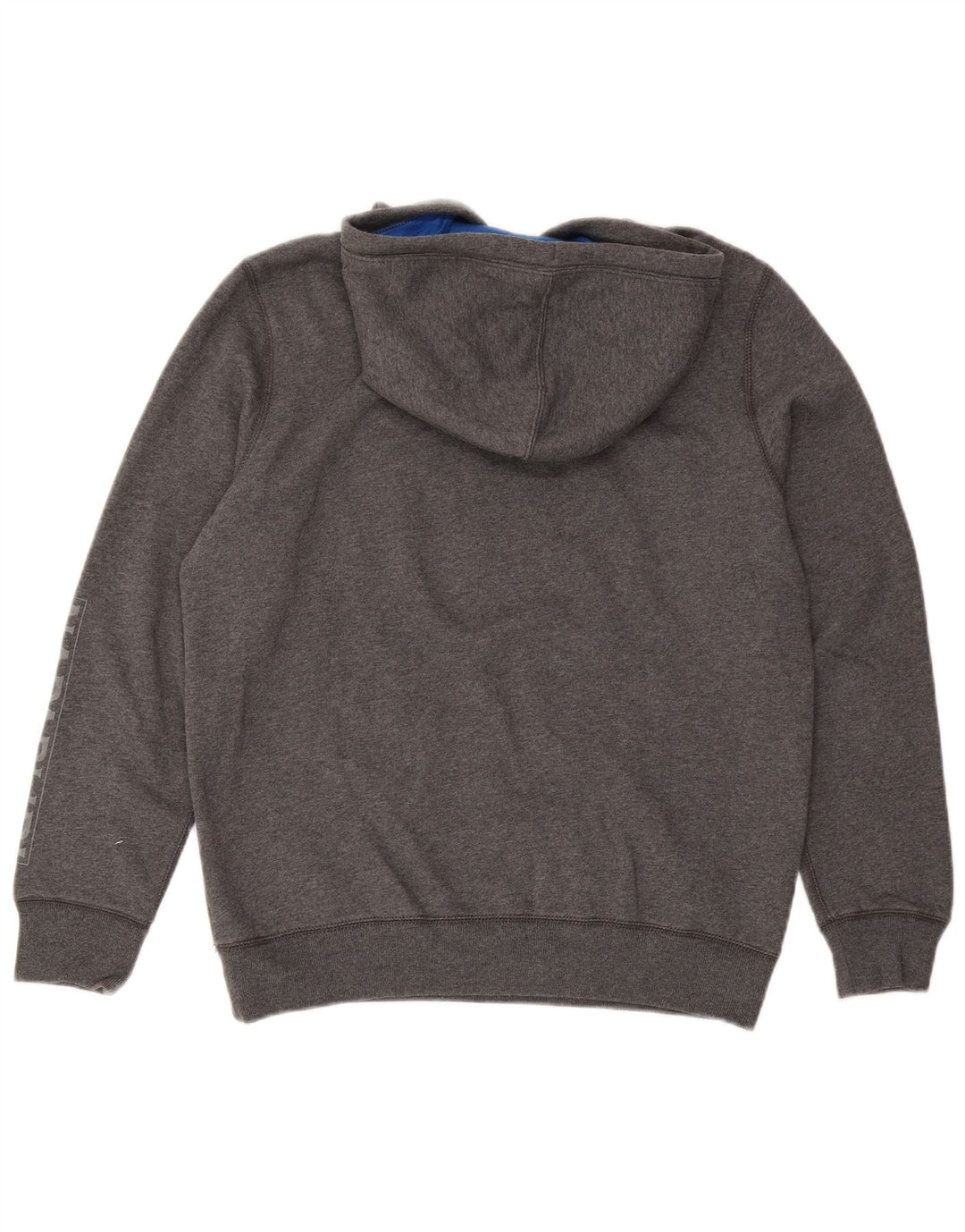 Maglione con cappuccio grafico da uomo Napapijri grigio medio