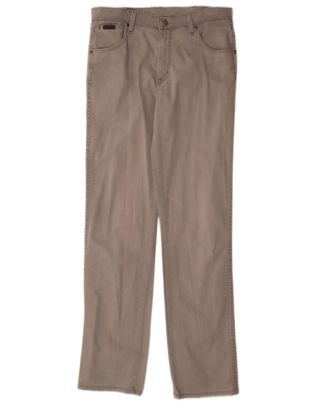 Jeans dritti elasticizzati Texas Wrangler da uomo W33 L34 cotone grigio