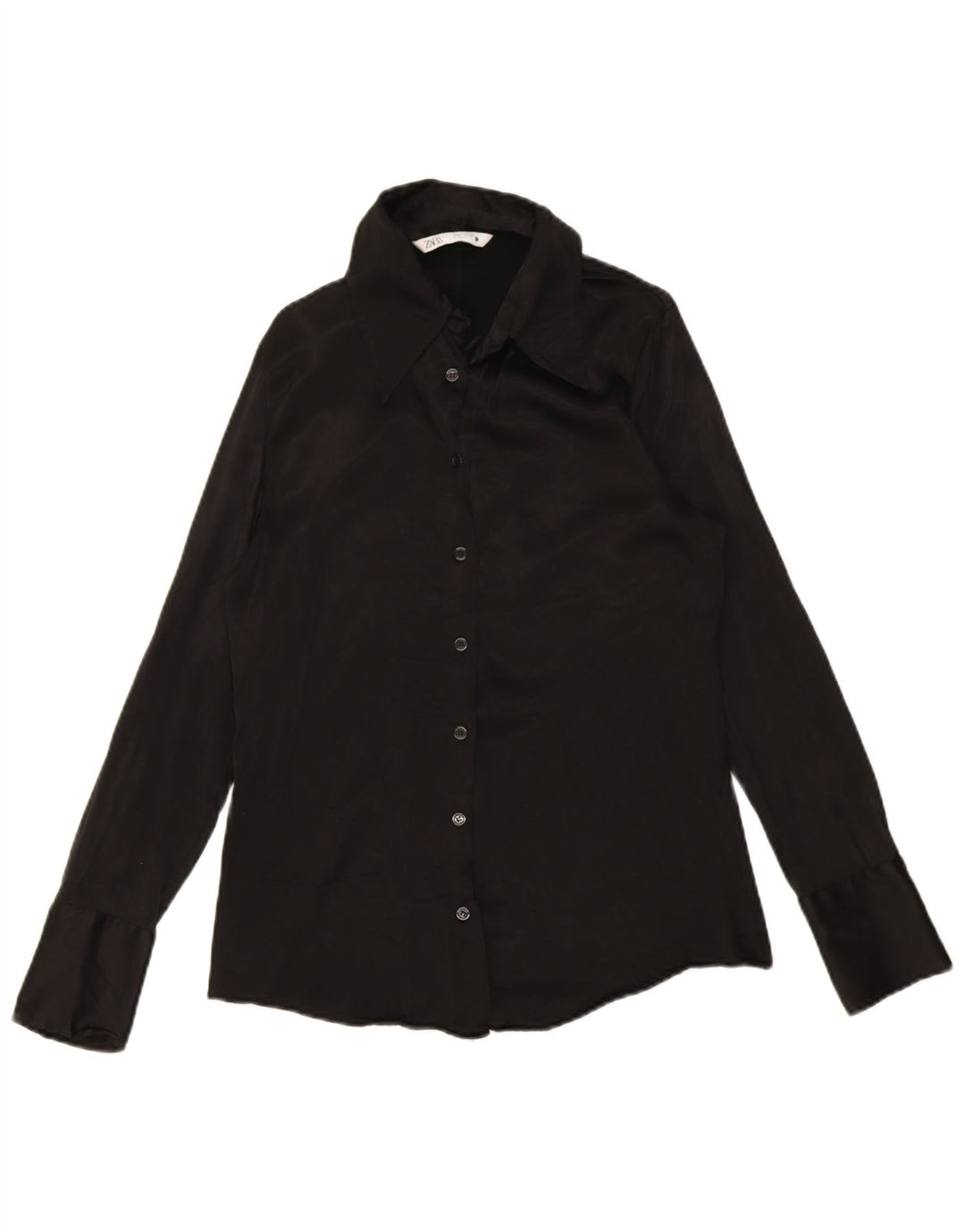 Camicetta da donna Zara UK 14 grande nera