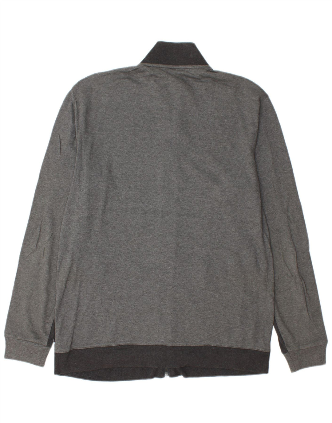 CALVIN KLEIN Giacca da tuta da uomo grande in cotone grigio