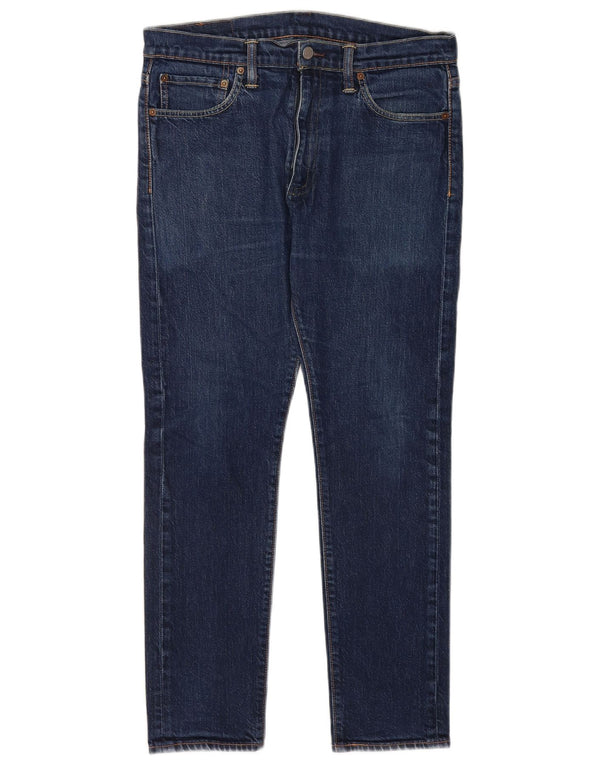 Jeans Levi's Uomo 510 Skinny W33 L27 Cotone Blu Navy