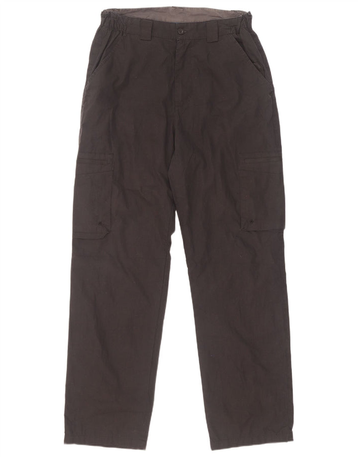 Pantaloni cargo dritti da donna Mountain Warehouse W30 L29 poliestere nero