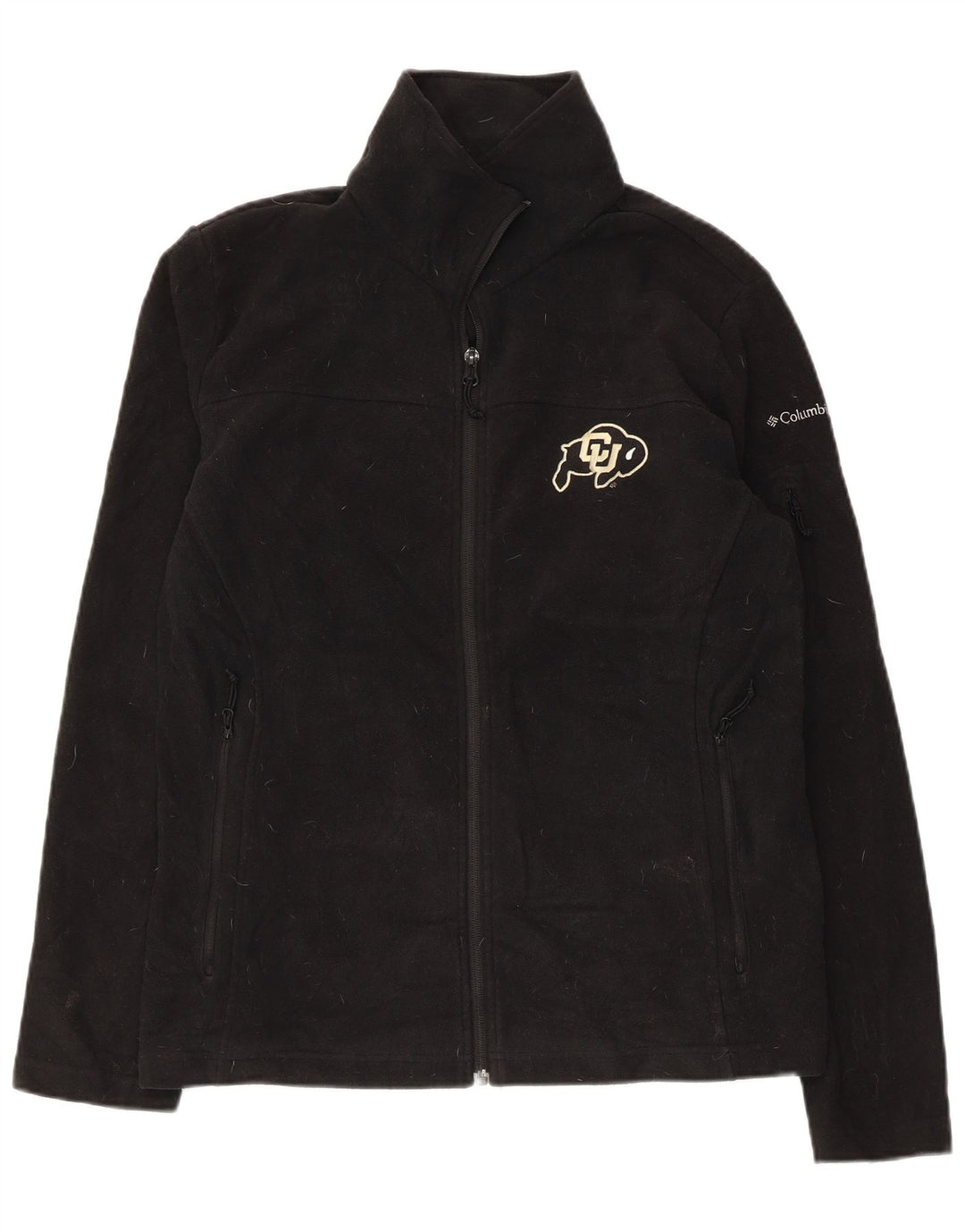 Giacca in pile da uomo Columbia UK 40 Large Nero Poliestere