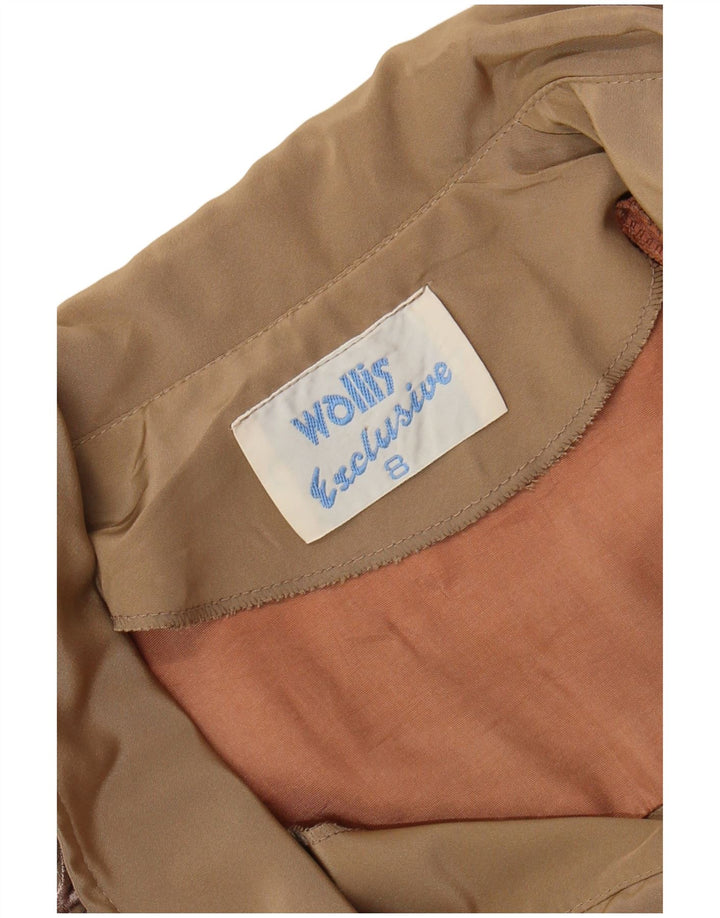 Abito lungo da donna a maniche lunghe WALLIS US 8 Beige medio