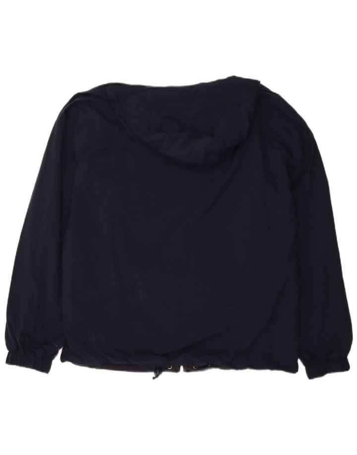 Giacca reversibile da uomo FILA con cappuccio IT 50 Large Blu Navy Colourblock