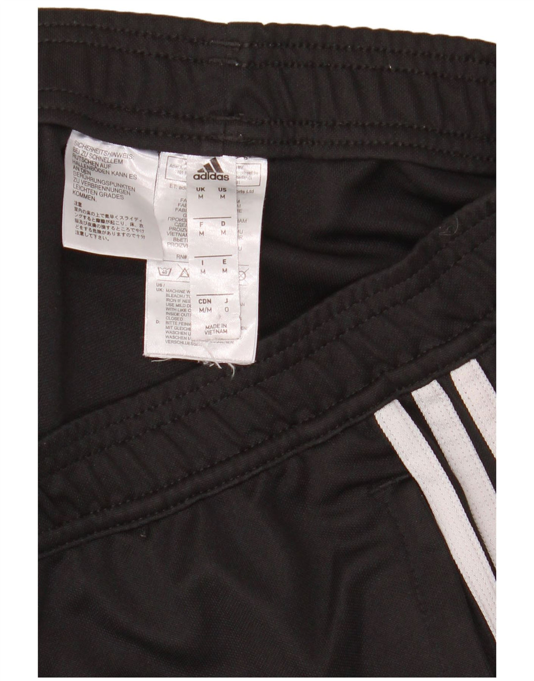Pantaloni da tuta da uomo Adidas Medium Nero Poliestere