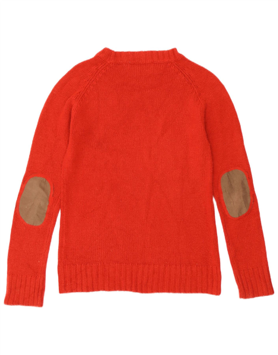 Maglione maglione con scollo a barca da donna Zara UK 12 rosso medio