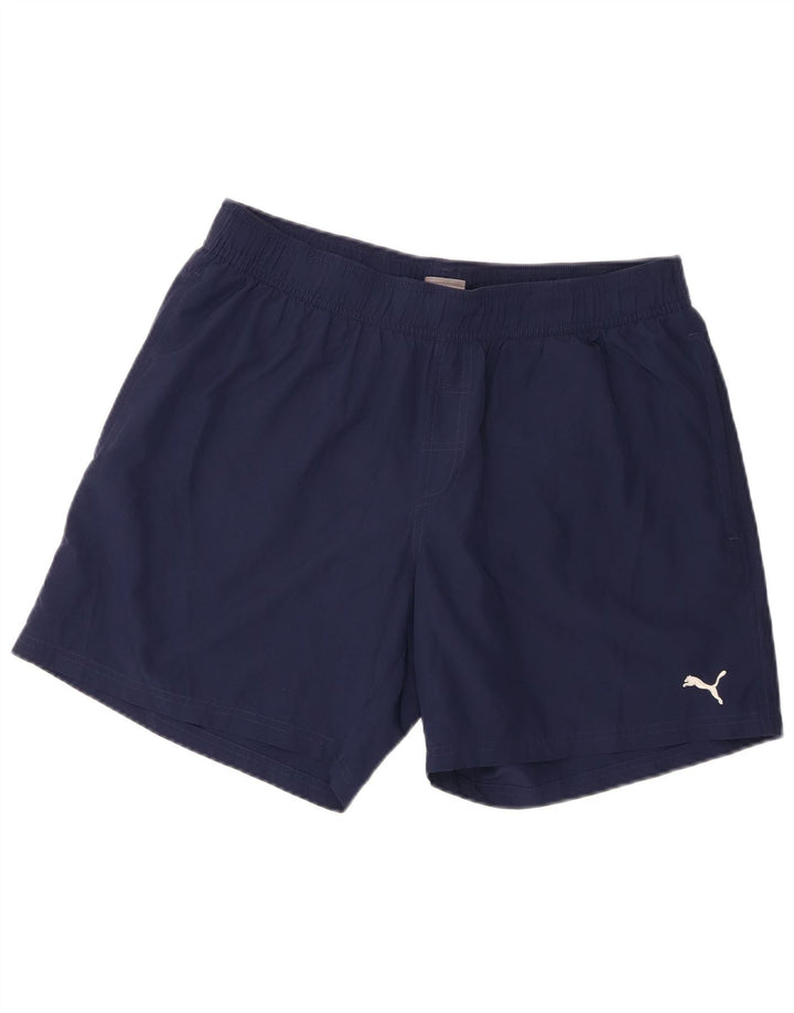 Pantaloncini sportivi Puma Uomo XL Blu Navy