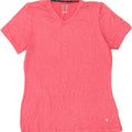 CHAMPION Womens T-Shirt Top UK 12 Medium Pink Polyester Vintage Champion and Second-Hand Champion from Messina Hembry 