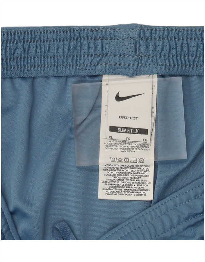 Pantaloncini sportivi Nike Dri Fit Slim Fit da uomo XL blu poliestere