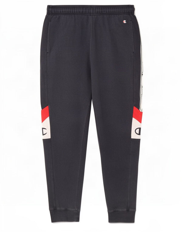 Pantaloni da tuta da uomo Champion Joggers Large Blu Navy Colourblock